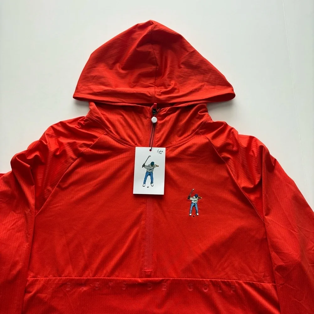Men's Eastside Golf UV Ultra Light Hoodie Pullover Small MSRP $130